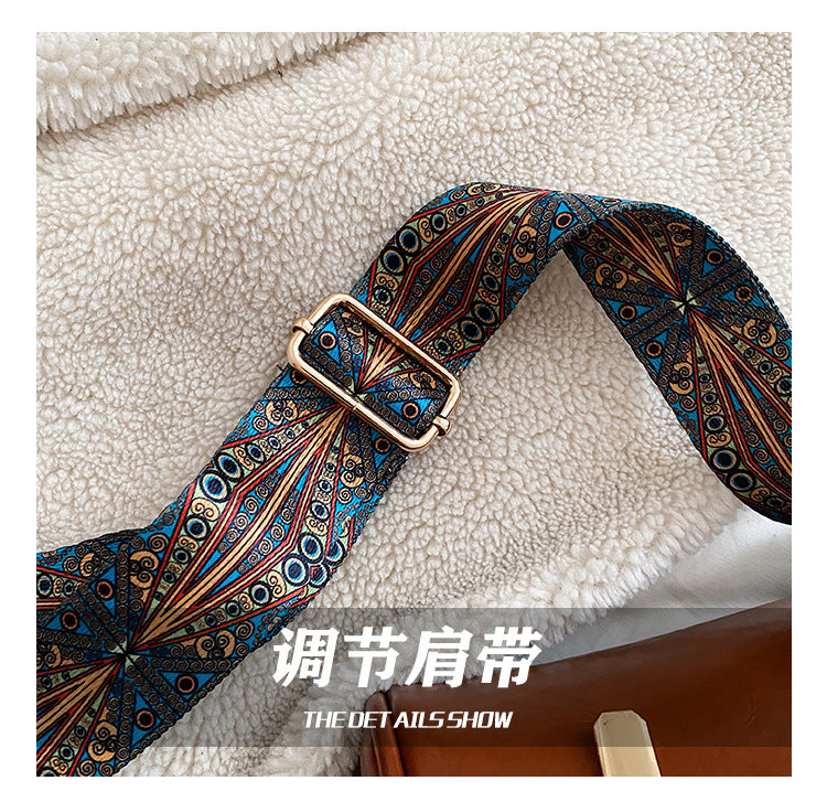 New Fashionable Single Shoulder Bag PU Round Barrel Bag Daily Niche Matching Single Shoulder Crossbody Women's Bag