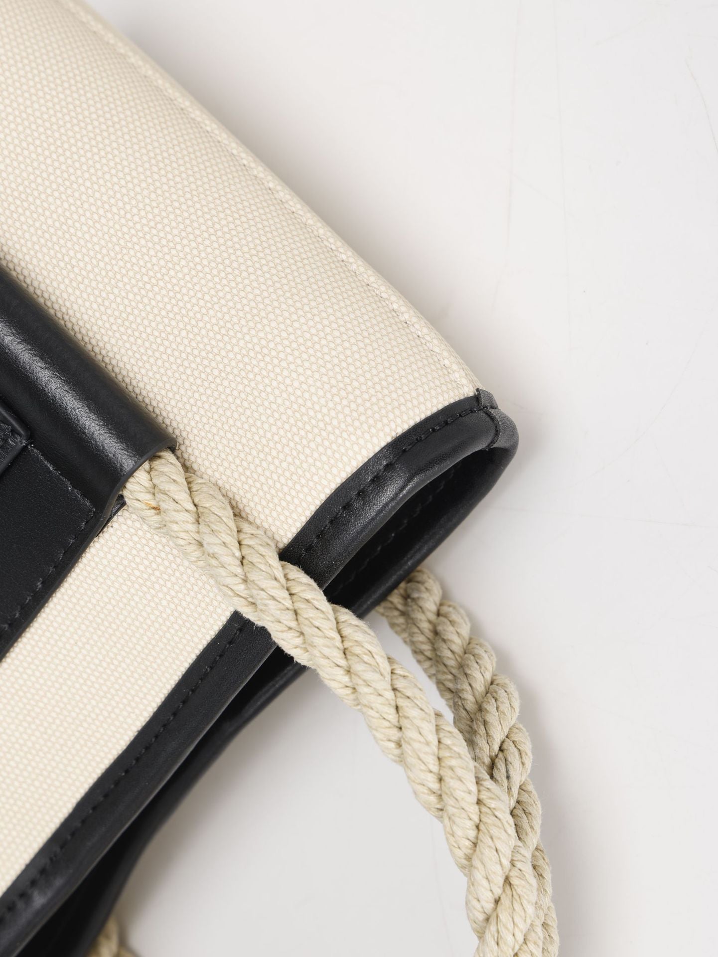 Women's Bag2024New Stylish Small Square Bag Fashionable Versatile Hemp Rope Square Handbag Color-Block Single Shoulder Crossbody Bag