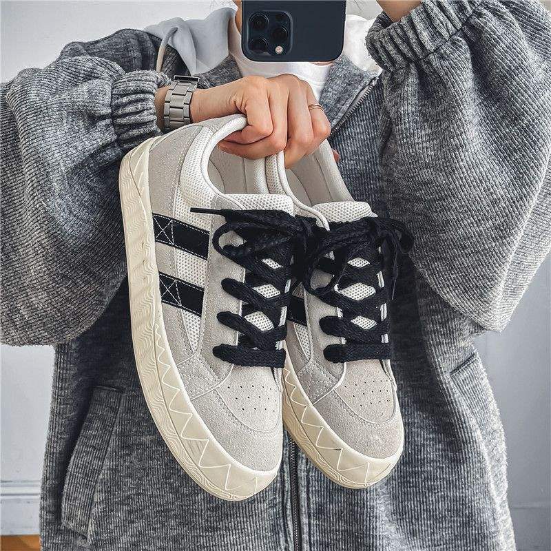 Summer Breathable Shoes Men's Versatile Trendy Shoes2025New low-top sneakers for men Korean style trendy youth casual shoes