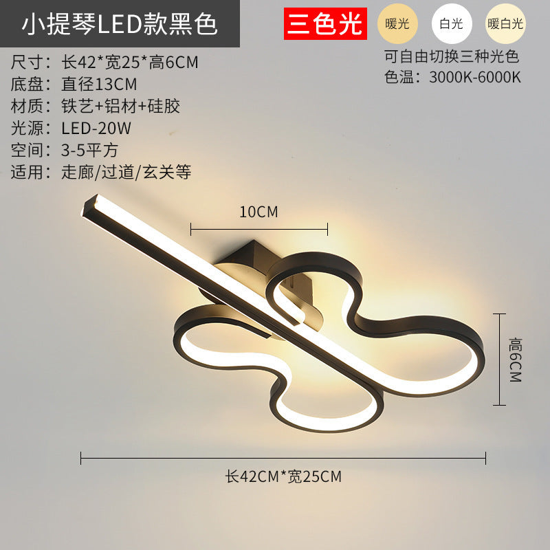 exclusive aisle lights balcony lights LED Modern Minimalist Nordic Creative Personality Cloakroom Living Room Entrance Light