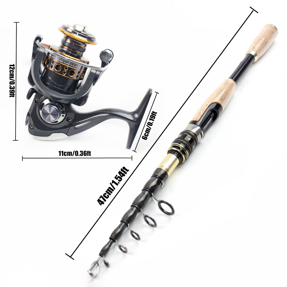 2.1Ultra-light High-strength Carbon Fiber Sea Fishing Boat Fishing Rod Fishing Manufacturer Wholesale European and American Fishing Gear