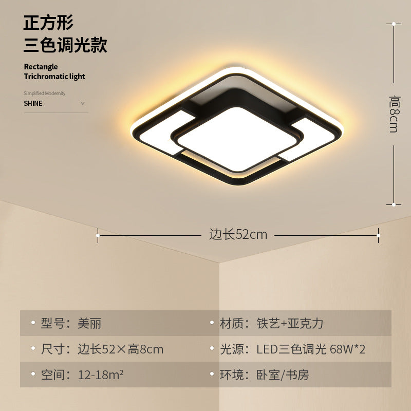 round led Ceiling Lamp Bedroom Lamp Modern Minimalist Living Room Lighting New Hotel Room Restaurant Room Lighting