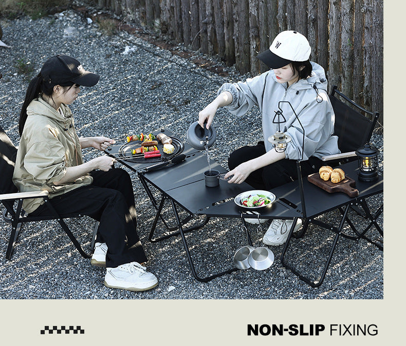 Multifunctional Patchwork IGT Tactical Table Outdoor Portable Folding Table Camping Equipment Splicable Lightweight Table