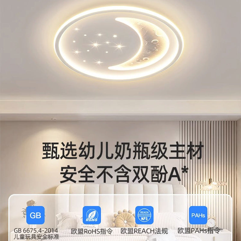 Minimalist Personalized Ceiling Light Round Bedroom Lamp2025New Modern Minimalist Designer Internet Celebrity ins Study Room Lamp
