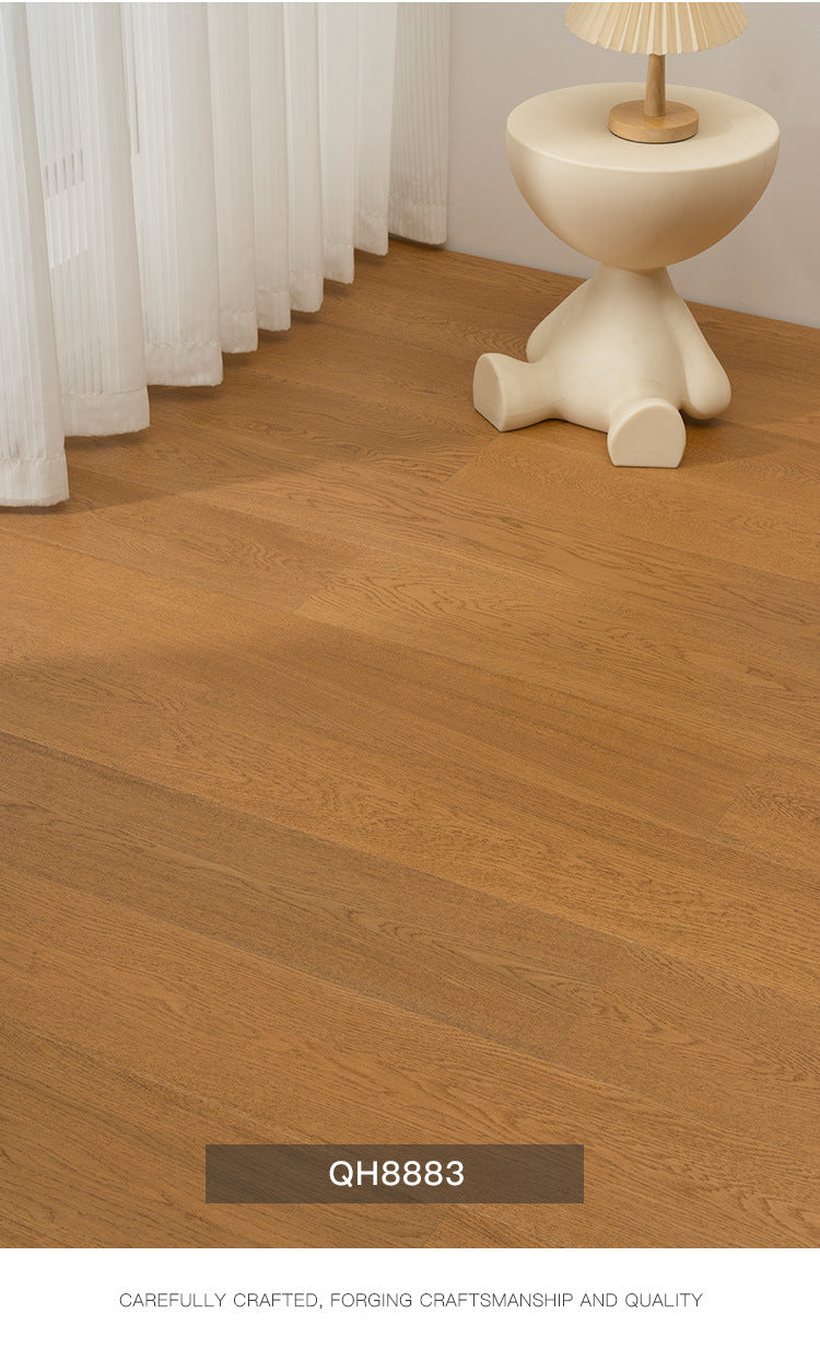 Oak Black Walnut Full Birch Base Material Multi-layer Solid Wood Composite Flooring Wear-resistant Medieval Style Song Dynasty Aesthetics ENF Environmental Protection