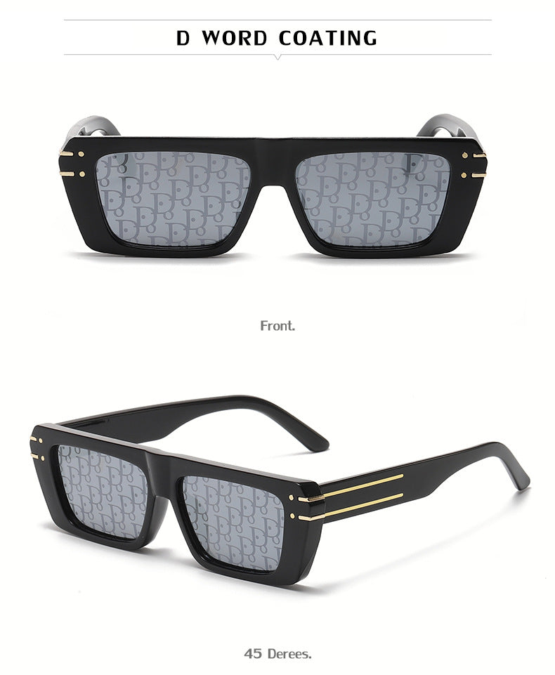 European and American Style Small Frame Sunglasses for Women Fashion Square Frame Sunglasses for Men Wholesale sunglasses