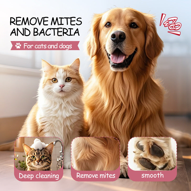 宠物樱花清洁皂 EXGYAN 清洁宠物毛发手工皂 跨境批发