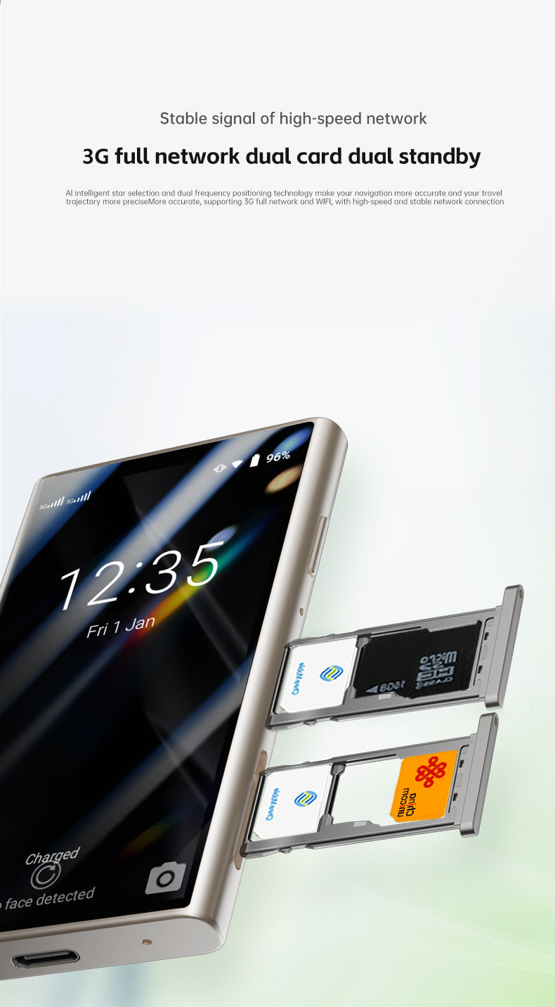 XS24pro Mini Mobile Phone3.0Inch Android Quad-Core Backup Ultra-Small Pocket Traditional Chinese Foreign Language