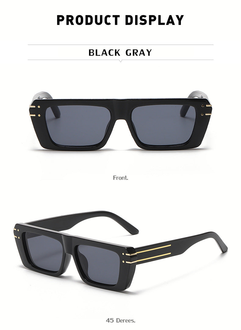 European and American Style Small Frame Sunglasses for Women Fashion Square Frame Sunglasses for Men Wholesale sunglasses