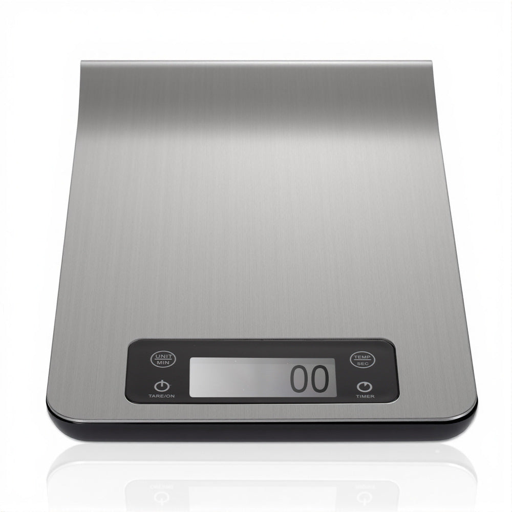 RA  Stainless Steel Kitchen Scale Household High Precision Multi-unit Conversion Tare Function Waterproof 7No. Battery