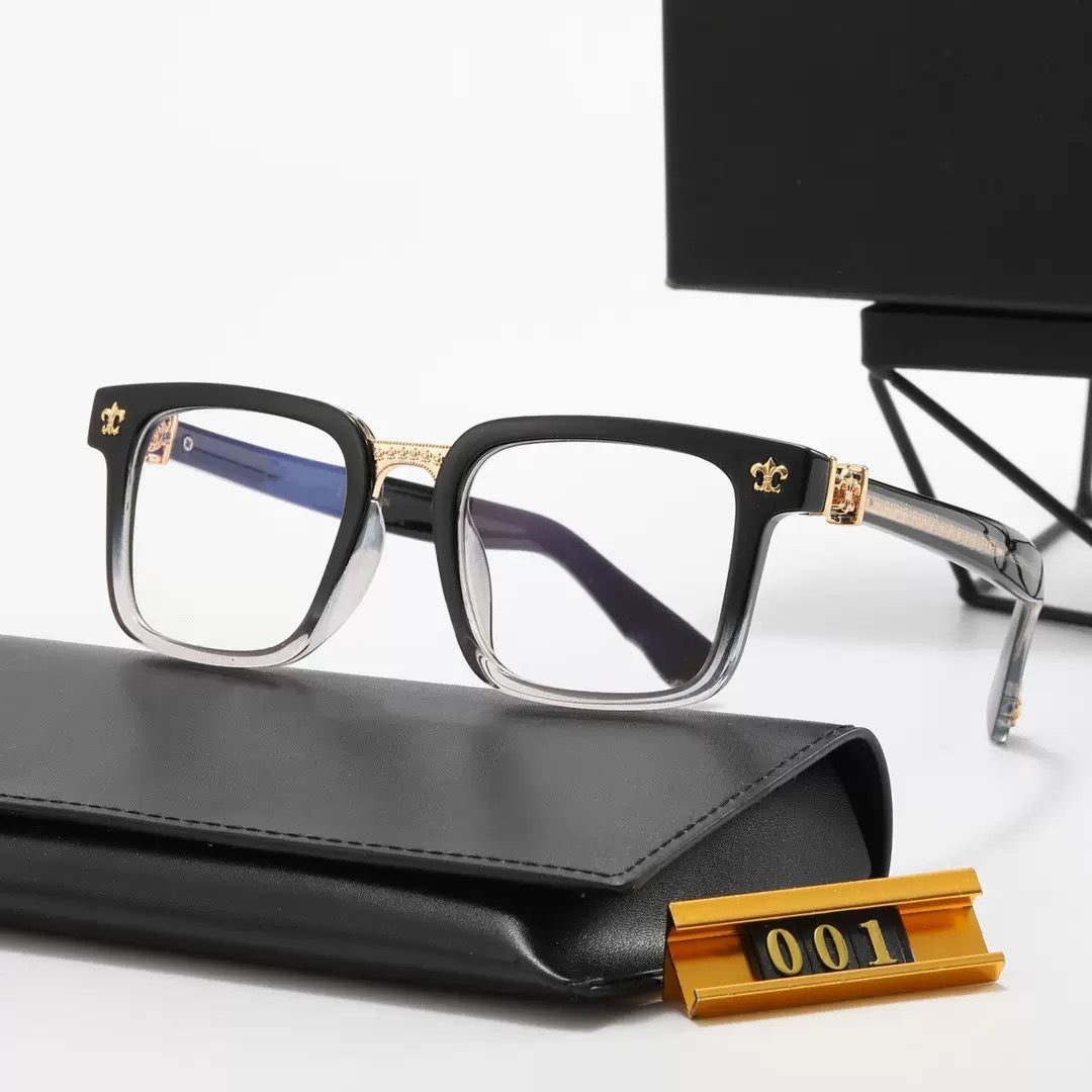 Kejia Plain Glasses for Women, Non-Prescription, European and American Style, Square Frame, Classic Travel Fashion Optical Glasses, Wholesale Sunshade