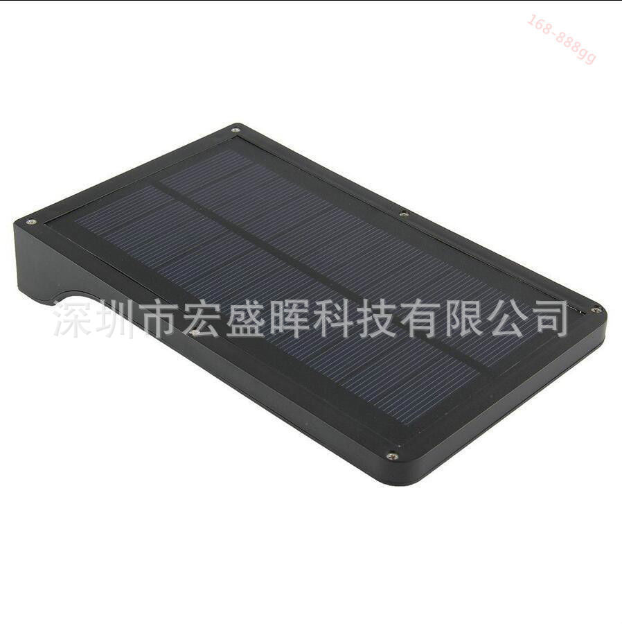 Solar Powered Outdoor LED Solar Human Body Sensor Outdoor Waterproof Courtyard Rural Street Light Garden Wall Lamp