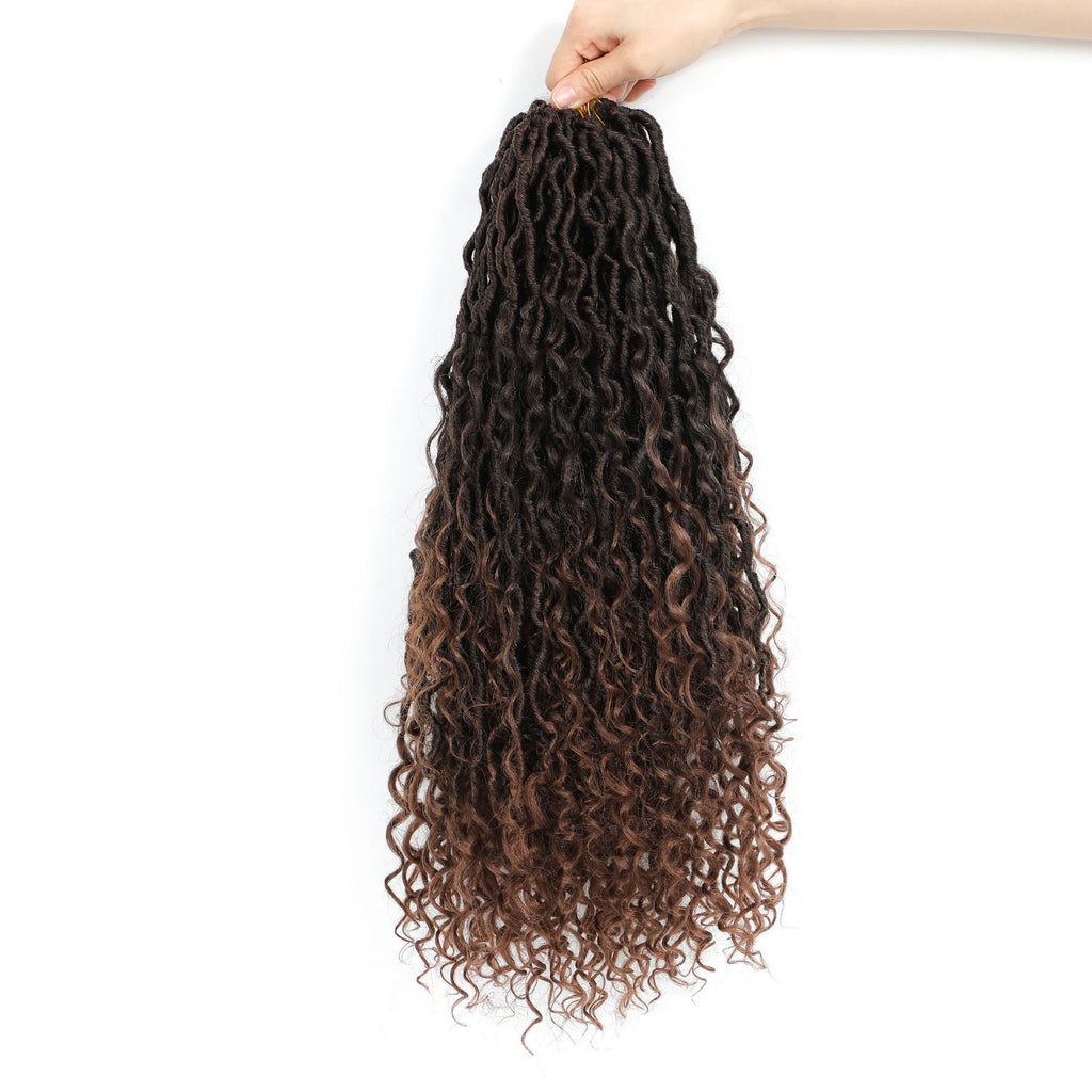 Cross-Border European and American New Hot-Selling Dreadlock Princess Wig Faux Goddess River Locs Dreadlock Wig