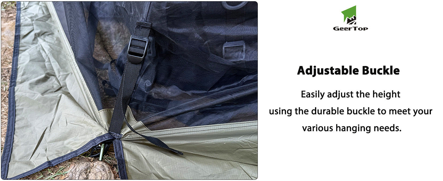 New Canopy Tent Outdoor Camping Picnic Sunshade Rainproof Mosquito-proof Camping Canopy Large Space