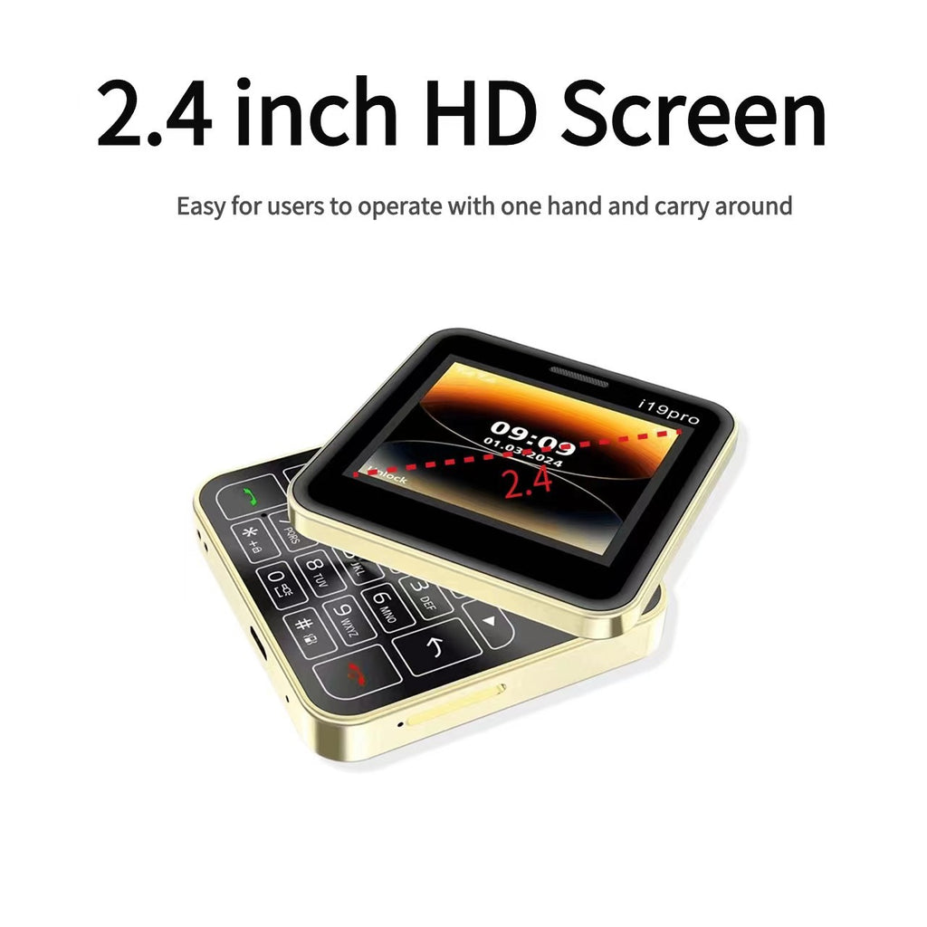 New Rotating Slide Mini Phone High Appearance Pocket Women's Personalized Phone Elderly Button Phone