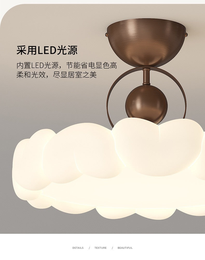 Bedroom Ceiling Light French Vintage Cream Master Bedroom Room Lighting Full Spectrum Eye Protection Modern Simple Study Light
