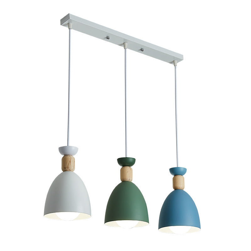 Zhongshan Restaurant Pendant Light Modern Simple Elegant Internet Celebrity Lighting Creative Personality Dining Room Bar Table Nordic Pendant Light