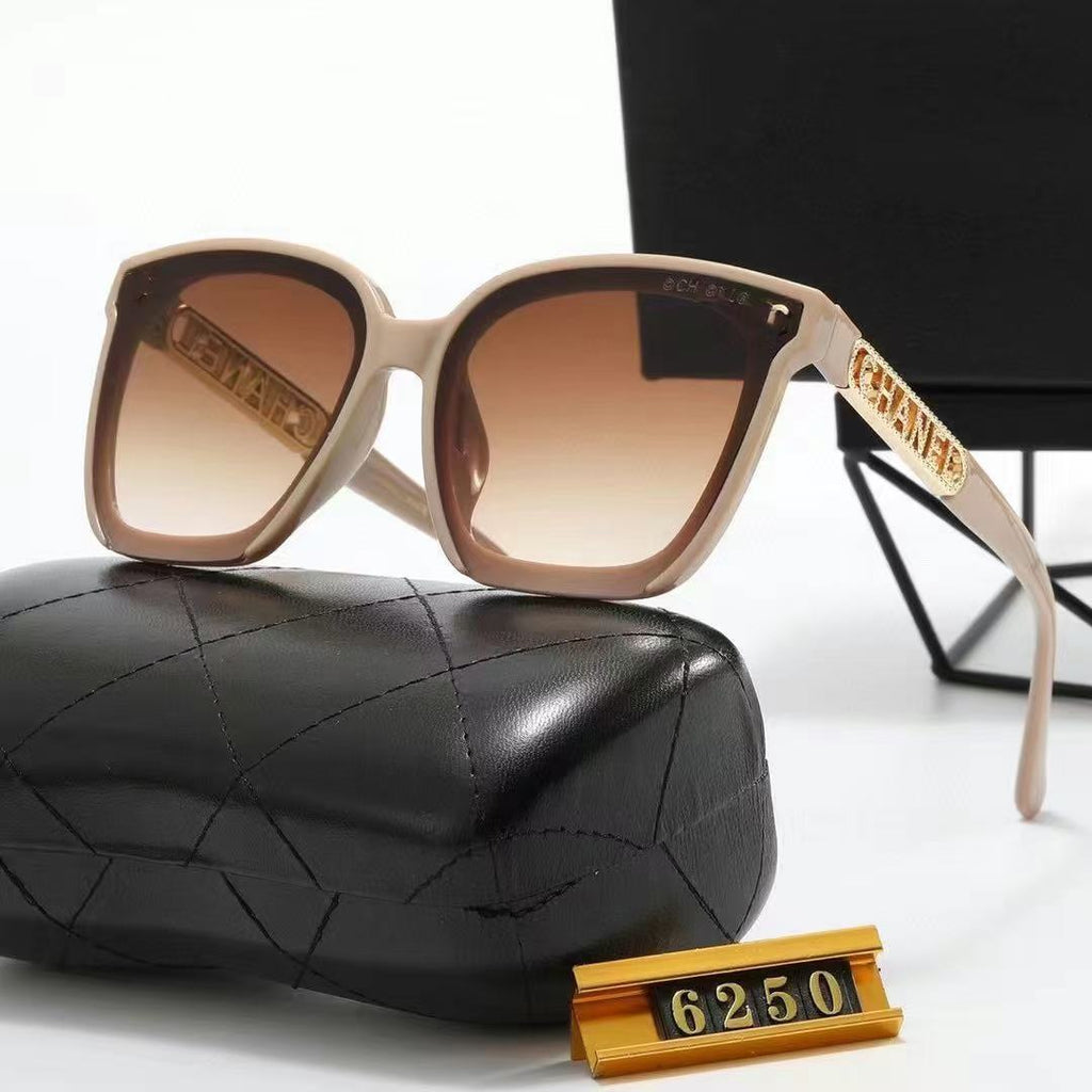 New Large Frame Square Frame Women's Fashion Trendy Sunglasses Hot-selling Chanel-style ins Trendy Sunglasses