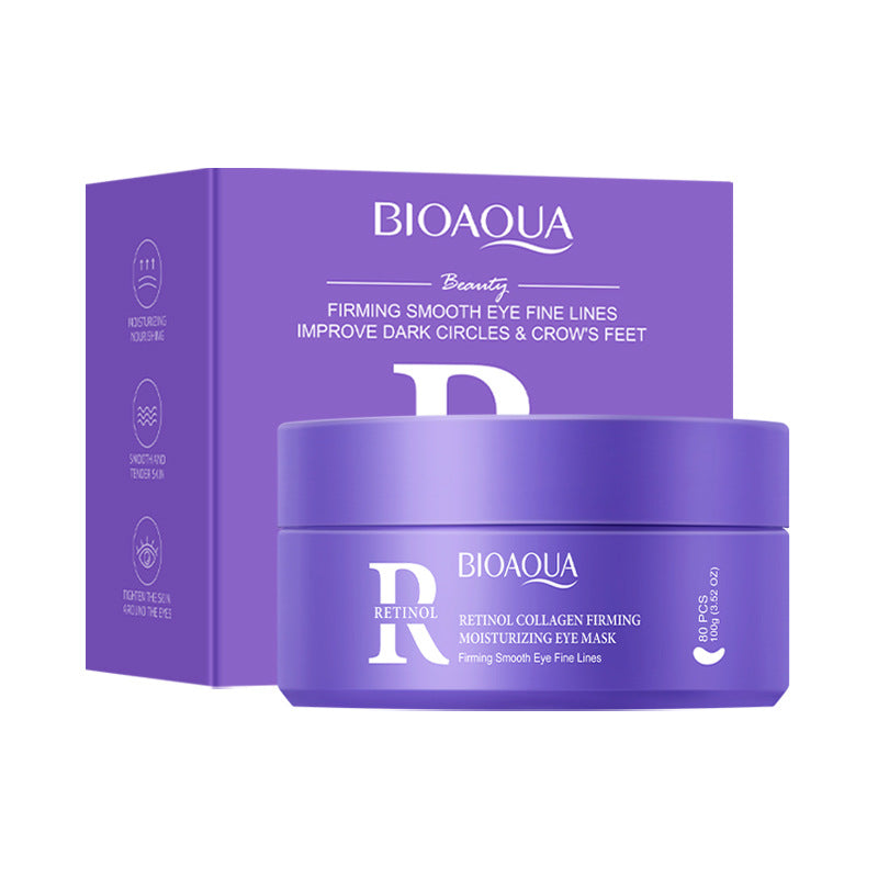 BIOAOUA Vitamin C Collagen Brightening Moisturizing Eye Mask Hydrating Eye Mask  Wholesale
