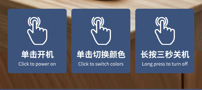 15w Wireless Charging Study Table Lamp Bedroom Bedside Sleep Eye Protection Night Light Outdoor Camping Atmosphere Light