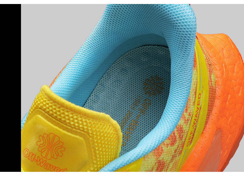 Marathon Running Shoes Soft Sole Cushioning Men and Women Mesh Training Running Shoes Rebound Physical Test Sports Student Sports Shoes Men's