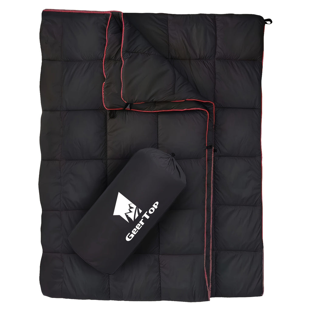 Adult Camping Sleeping Bag Blanket Winter Camping Travel Down Quilt Home Ultra-light Nap Warm Blanket