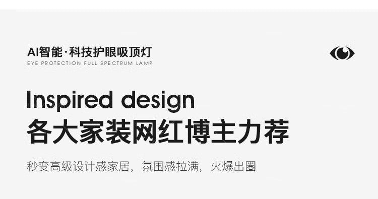 Light Luxury Living Room Ceiling Lamp New Crystal Lamp Cream Style High-end Bedroom Main Lamp Round Shape led Eye Protection Lighting