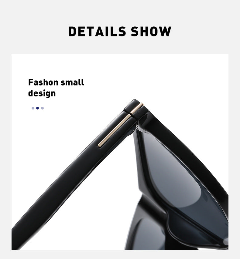 2025New style square frame sunglasses for women with a high-end feel ins Fashionable Men's Sunglasses with UV Protection sunglasses