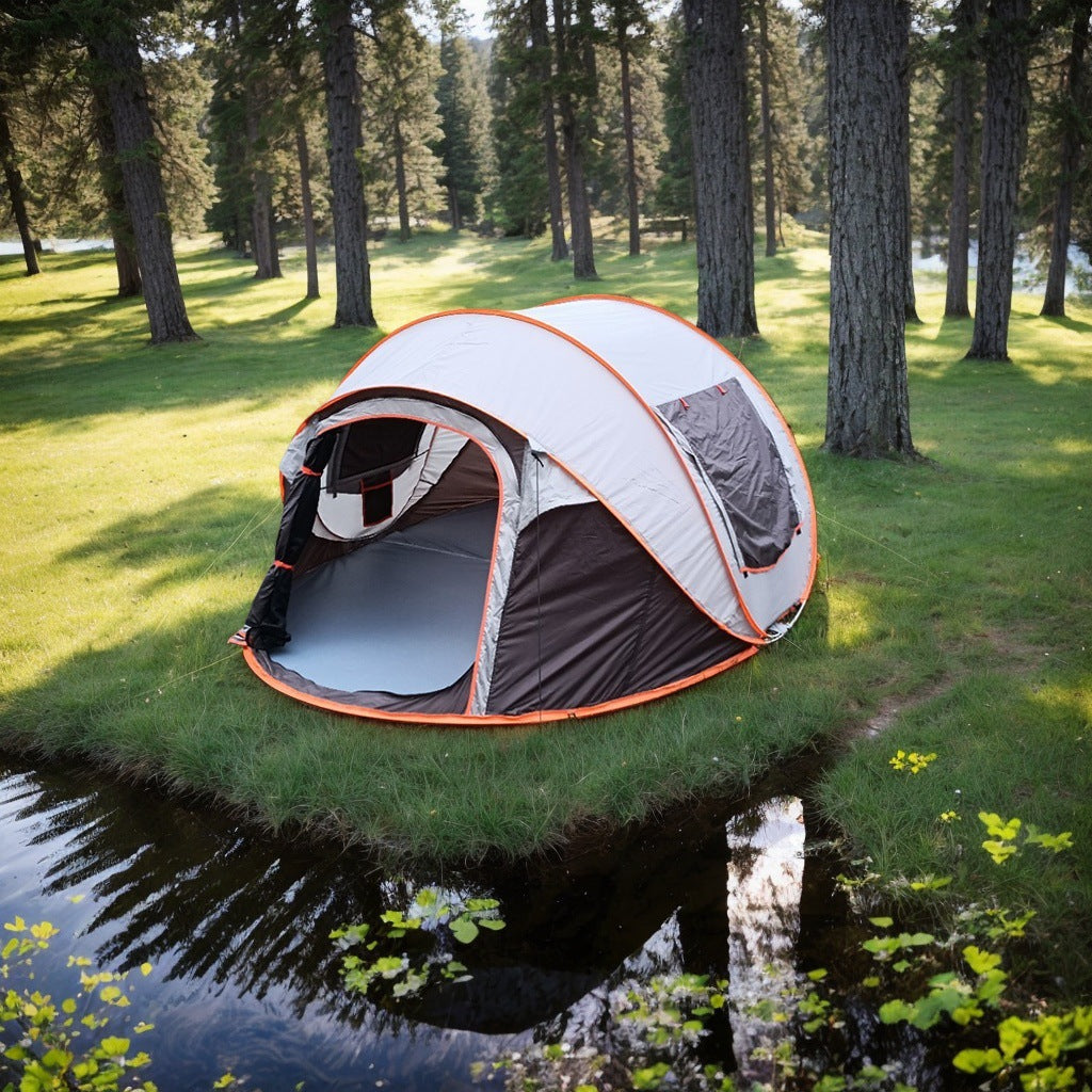 Hot-Selling Hand-Throw Quick-Open Tent Outdoor Tent Camping Windproof Rainproof Sunproof Tent