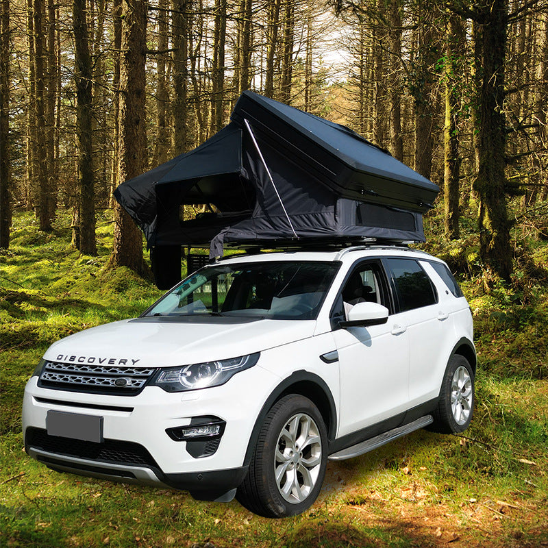 New Full Aluminum Alloy Roof Tent Car Travel Hard Shell Car Tent Outdoor Camping Self-Driving Tour Roof Tent