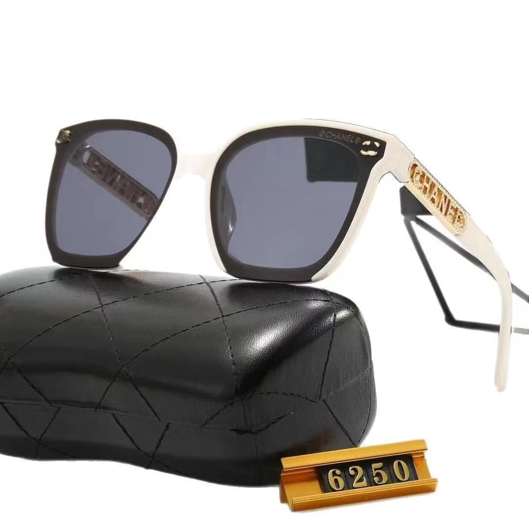 New Large Frame Square Frame Women's Fashion Trendy Sunglasses Hot-selling Chanel-style ins Trendy Sunglasses