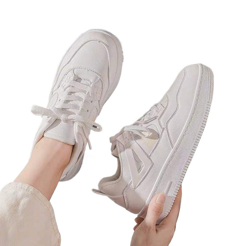 White Sneakers for Women Spring Summer Trendy New Student Casual Sports Low-top Trendy Board Shoes for Outdoor Wear
