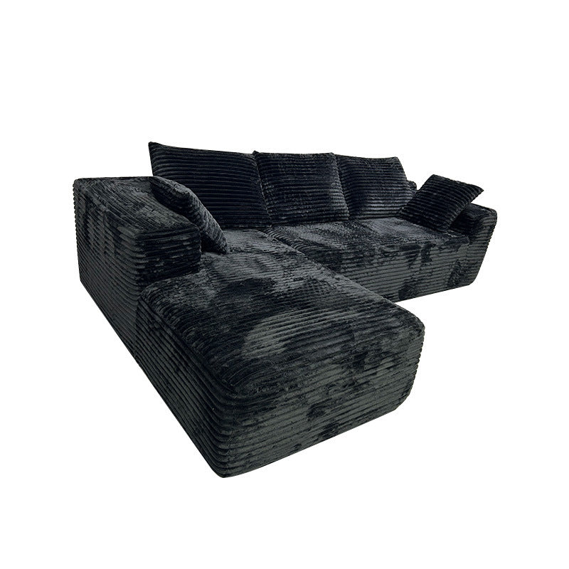 Amazon Hot Sale Fabric Sofa Full Sponge Roll Wrapped Sofa L Free Combination Lazy Shipping and tax not included