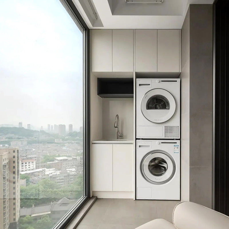 Whole House Customization Factory Custom Wardrobe Processing Custom Simple Modern Living Room Wine Cabinet Balcony Cabinet Meikexin Furniture