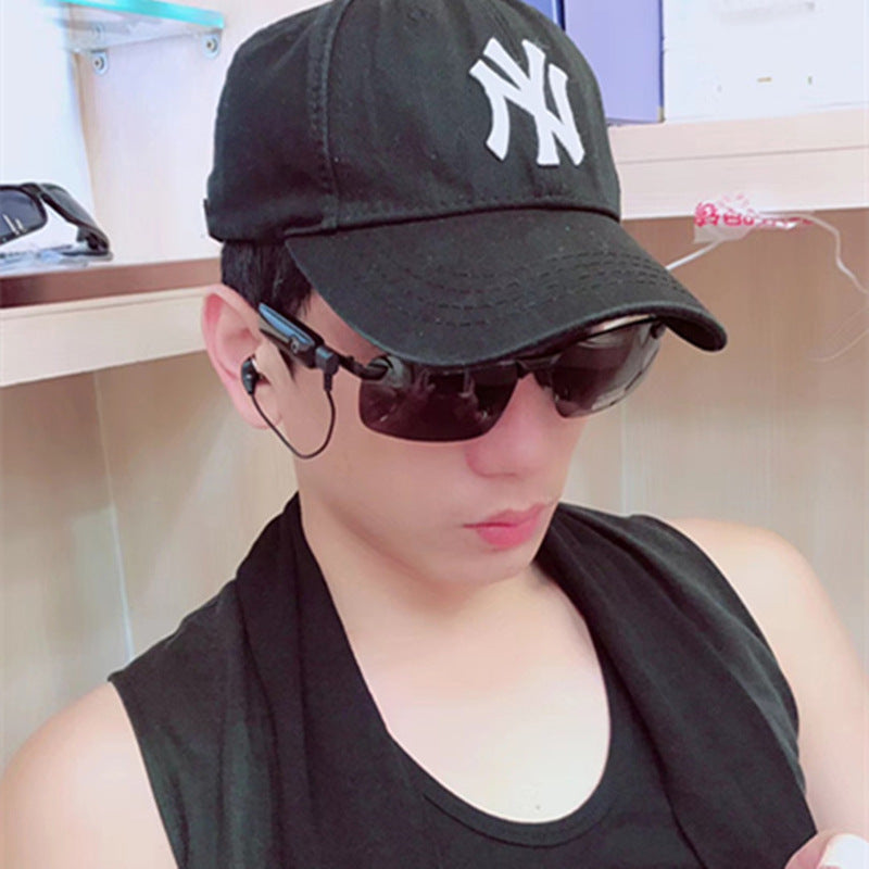 New Smart Stereo Bluetooth Music Glasses Retro Glasses Polarized Sunglasses Music Phone Driving Glasses