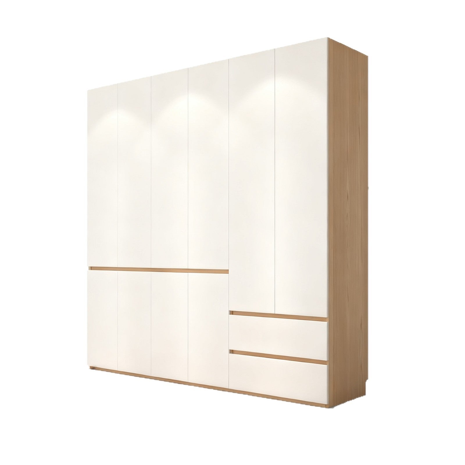 Custom Whole House Honeycomb Aluminum Alloy Wardrobe Welded Board Bedroom Home Modern Simple Storage Integrated Closet