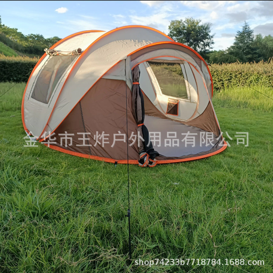 Hot-Selling Hand-Throw Quick-Open Tent Outdoor Tent Camping Windproof Rainproof Sunproof Tent