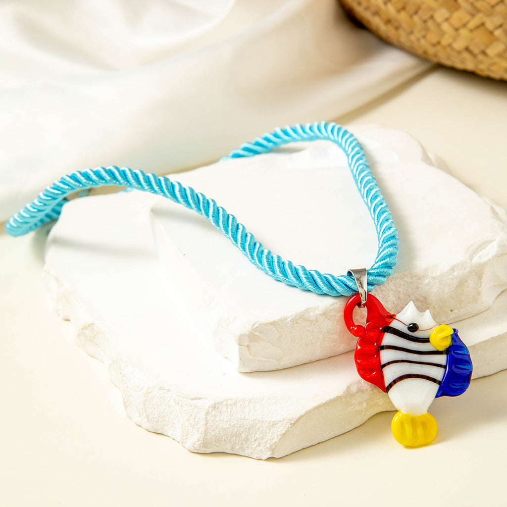 European and American Metal Ocean Style Starfish Pendant Necklace Jewelry Personality Exaggerated Star Beach Vacation Necklace for Women