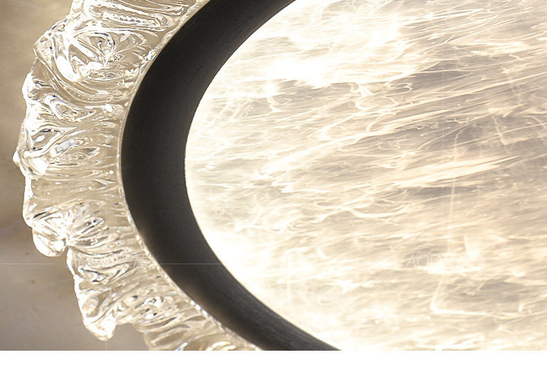 Italian Style High Brightness Full Spectrum Eye Protection Design Sense High-end Light Luxury Master Bedroom Creative Cloud Ceiling Light