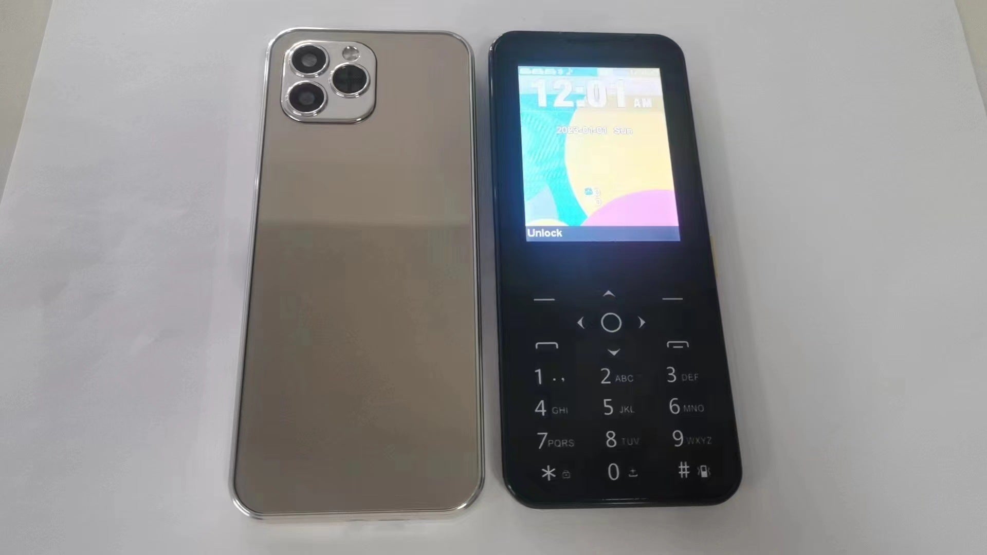 Exclusive Supply A15pro Elderly Phone Loud Dual SIM Student Elderly Phone Button Phone Wholesale