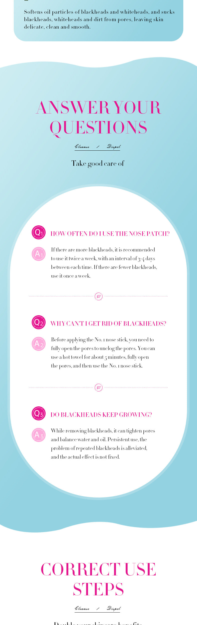 Blackhead Removal Nose Strips SADOER Two-step Blackhead Removal Cleansing and Pore Refining Cross-border Wholesale