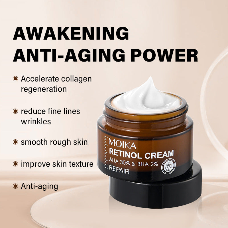 In Stock Double Tube Retinol Anti-Wrinkle Face Cream Eye Cream Skin Care Essence Eye Cream Stick Skincare Products