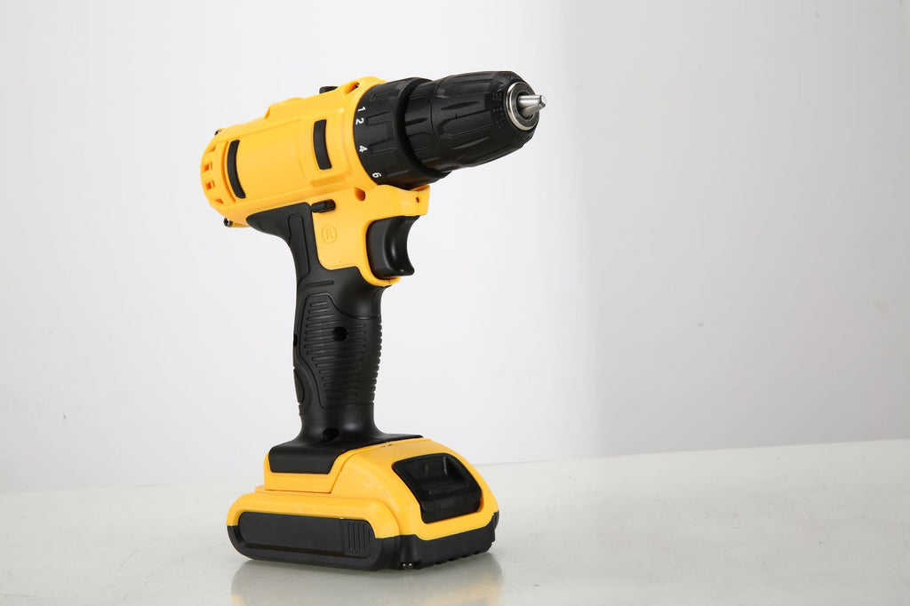 21V Lithium Battery Cordless Drill Tool Box Rechargeable Multi-Function High-Power Impact Drill Electric Hardware Tool Set