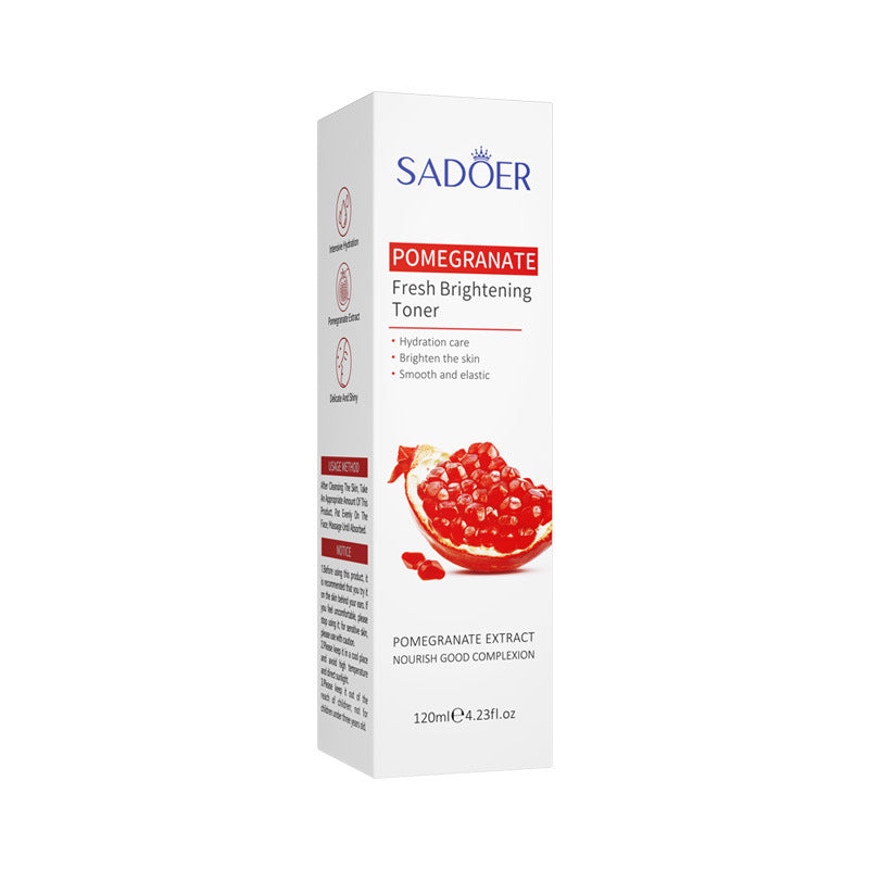 Red Pomegranate Skincare Set SADOER Hydrating Moisturizing Cleansing Nourishing  Wholesale
