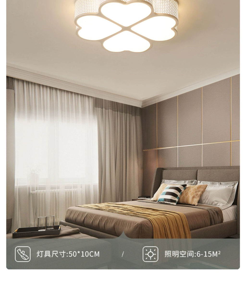 Bedroom Lamp Round Light Fixture LED Living Room Home Ceiling Light Fixture Simple Modern Cozy Romantic Creative Room Lamp