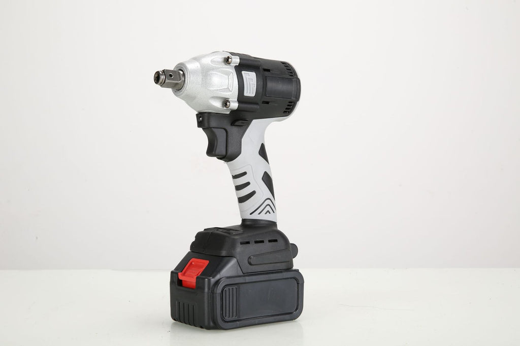 Set Brushless Lithium Electric Wrench High Torque Handheld Electric Wrench Rechargeable Multifunctional Lithium Electric Wrench