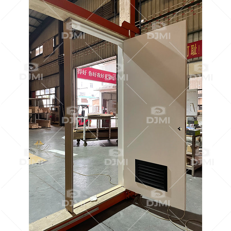 Good Quality Waterproof Wooden Door for Apartment Interior Door Frame Laminated Flush Door With Louver