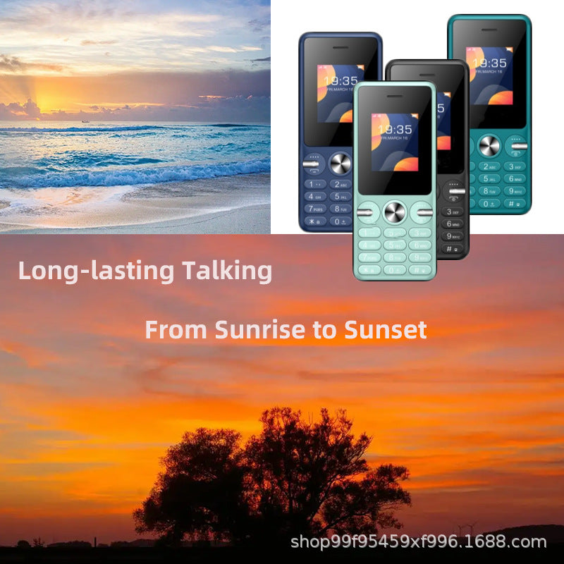 5091GSM 2G Dual Card Straight Student Old Button Phone with Ultra-Long Standby with Camera