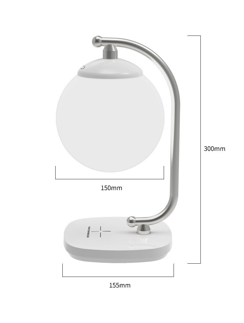 Moon15w Radio Outdoor Camping Atmosphere Lamp Bedroom Table Lamp Bedside High-end Eye Protection Night Light