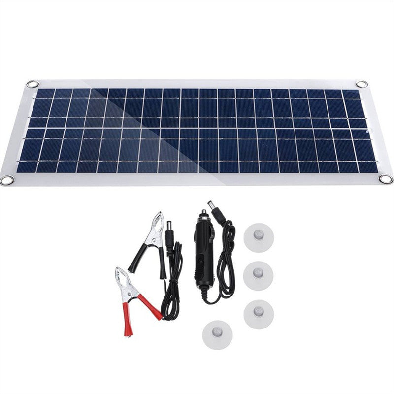 30W Flexible Lightweight Portable Controller Solar Charging Board Durability Solar Charger